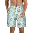 thumbnail image 1 of Logiee Frog In Mermaid Print Mens Swim Trunks Quick Dry Board Shorts,Breathable Hawaii Beach Shorts Swimwear Bathing Suits-Small, 1 of 6