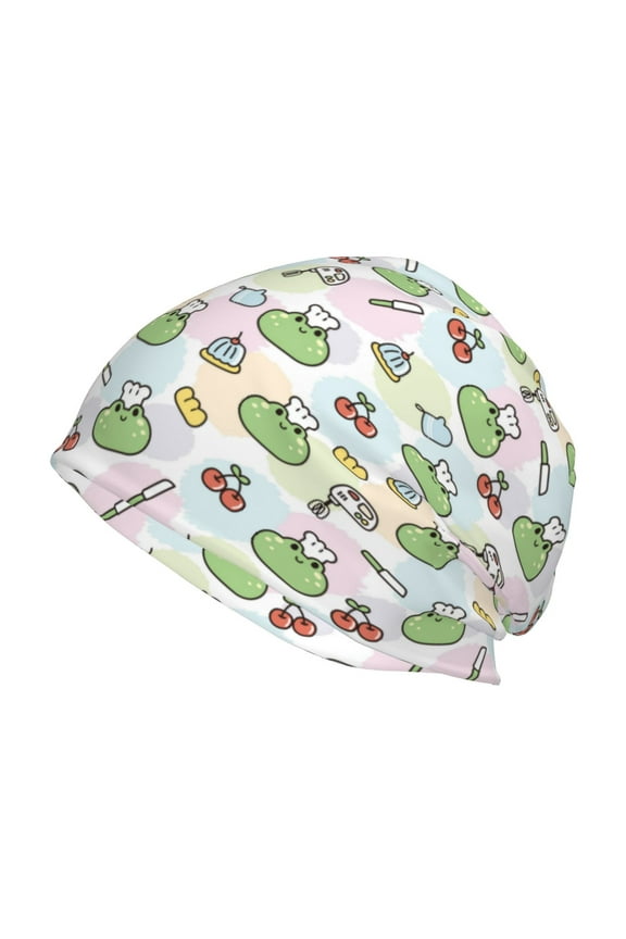 Frog Wear Chef Hat Print Unisex Knit Beanie for Men Women Winter Hat,Beanies Skull Caps