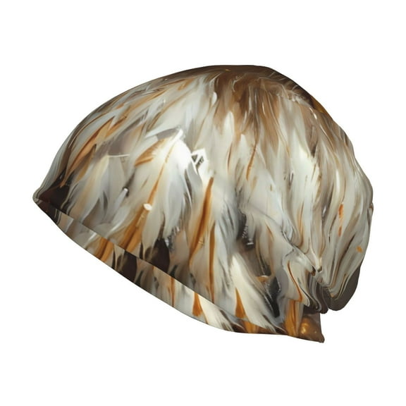 Logiee Funny Bald Eagle Print Unisex Knit Beanie for Men Women Winter Hat,Beanies Skull Caps