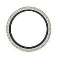 thumbnail image 1 of Logiee Funny Cat White Print Breathable Elastic Steering Wheel Cover, Non-Slip Stretch Steering Wheel Protector,Universal 15 Inch Fit Auto, Suvs, Truck, 1 of 6