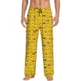 thumbnail image 1 of Logiee Funny Ducks Print Pajama Pants for Men,Men’s Pajama Bottoms,Mens PJ Pants with Pockets & Button Fly-Small, 1 of 6