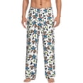 thumbnail image 1 of Logiee Funny Excavator Print Pajama Pants for Men,Men’s Pajama Bottoms,Mens PJ Pants with Pockets & Button Fly-XX-Large, 1 of 6
