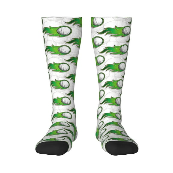 Logiee Golf balls Print Gift Stocking Stuffers,Adult Stockings,Novelty Socks,Funny Socks Birthday Running Walking Sleeping