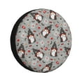 thumbnail image 1 of Logiee Halloween Gnome Print Spare Tire Cover, Universal Wheel Protectors,Waterproof Dust-Proof UV Sun Wheel Tire Cover,Fit for SUV, RV, Travel Trailer, Truck-17 inch, 1 of 6