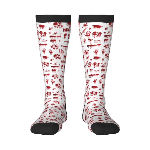 Logiee Halloween Print Gift Stocking Stuffers,Adult Stockings,Novelty Socks,Funny Socks Birthday Running Walking Sleeping