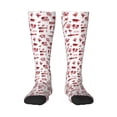 thumbnail image 1 of Logiee Halloween Print Gift Stocking Stuffers,Adult Stockings,Novelty Socks,Funny Socks Birthday Running Walking Sleeping, 1 of 6