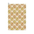 thumbnail image 1 of Logiee Hand Drawn Snake Print Golf Towels,16" x 24" Portable Golf Towel for Golf Bag with Carabiner Clip to Quickly Remove Sand,Mud and Sweat, 1 of 8