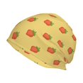 thumbnail image 1 of Logiee Hand Drawn Strawberry Print Unisex Knit Beanie for Men Women Winter Hat,Beanies Skull Caps, 1 of 7