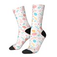 thumbnail image 1 of Logiee Happy Easter Print Adult Socks for Men & Women,Calf Socks, Ankle Socks,Boots Socks,Breathable Casual Sock,Unisex Crew Socks, 1 of 6