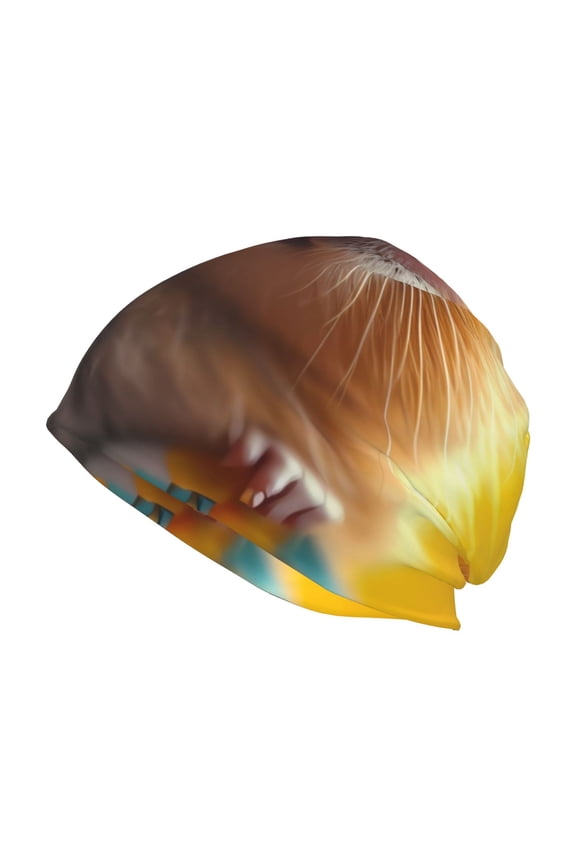 Hawaiian Style Guinea Pig Print Unisex Knit Beanie for Men Women Winter Hat,Beanies Skull Caps