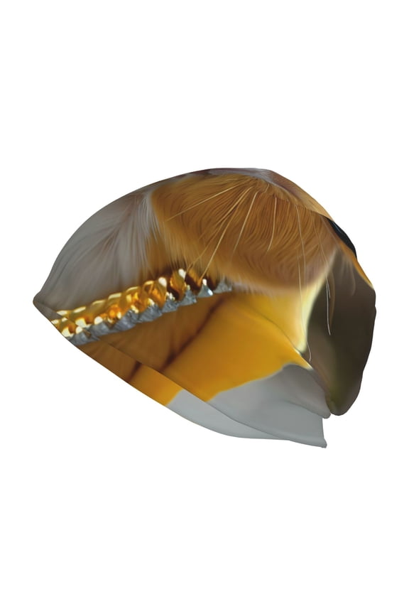 Heavy Metal Style Guinea Pig Print Unisex Knit Beanie for Men Women Winter Hat,Beanies Skull Caps