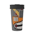 thumbnail image 1 of Logiee I Like Big Digger Print Stainless Steel Coffee Tumbler, Travel Coffee Mug, Insulated Coffee Mug with Lid, Spill Proof Coffee Cup, Portable Thermal Mug, 1 of 8