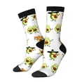thumbnail image 1 of Logiee Kawaii Mexican Avocado Print Adult Socks for Men & Women,Calf Socks, Ankle Socks,Boots Socks,Breathable Casual Sock,Unisex Crew Socks, 1 of 6