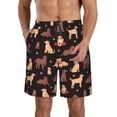 thumbnail image 1 of Logiee Labrador Retriever Dog Print Mens Swim Trunks Quick Dry Board Shorts,Breathable Hawaii Beach Shorts Swimwear Bathing Suits-X-Large, 1 of 6