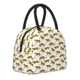 thumbnail image 1 of Logiee Leopard Print Print Lunch Bag for Women & Men,Adult Insulated Lunch Box,Food Lunch Containers,Reusable High Capacity Lunch Tote Bags for Work, Travel, Outdoor, 1 of 9