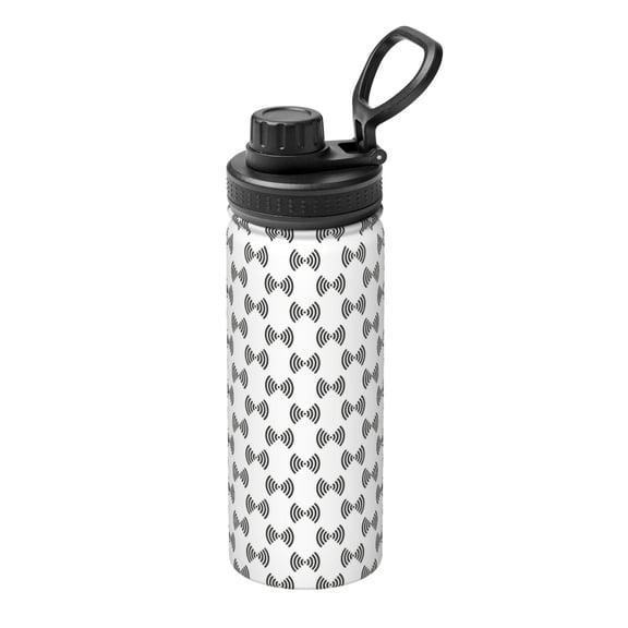 Logiee Leopard Print Print Water Bottle,18oz Sports Insulated Kettle for Cycling Gym Basketball Outdoor, Suitable as a Present