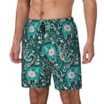 thumbnail image 1 of Logiee Lephants in the Jungle Print Men's Swim Trunk,Quick Dry Board Shorts ,Men's Swim Trunks with Compression Liner, Bathing Suits with Pockets-XX-Large, 1 of 6