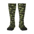 thumbnail image 1 of Logiee Light Green Excavator Print Gift Stocking Stuffers,Adult Stockings,Novelty Socks,Funny Socks Birthday Running Walking Sleeping, 1 of 6