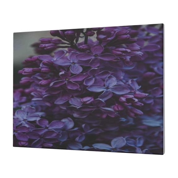 Logiee Lilac Print Canvas Wall Art,Canvas Picture Prints with Frame, Wall Art Decorative,Canvas Decorative,Suitable for Living Room Bedroom Office Room 30x40