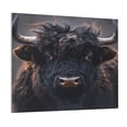 thumbnail image 1 of Logiee Majestic Black Yak Print Canvas Wall Art ,Art Poster,Canvas Decorative Picture,Decor Wall Pictures for Living Room Bedroom Bathroom,Ready to Hang, 1 of 6