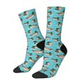 thumbnail image 1 of Logiee Mallard Ducks Swimming In The Lake Print Adult Socks for Men & Women,Calf Socks, Ankle Socks,Boots Socks,Breathable Casual Sock,Unisex Crew Socks, 1 of 6