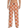 thumbnail image 1 of Logiee Maple Leaves A Print Pajama Pants for Men,Men’s Pajama Bottoms,Mens PJ Pants with Pockets & Button Fly-X-Large, 1 of 6