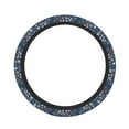 thumbnail image 1 of Logiee Marine Nautical Print Breathable Elastic Steering Wheel Cover, Non-Slip Stretch Steering Wheel Protector,Universal 15 Inch Fit Auto, Suvs, Truck, 1 of 6