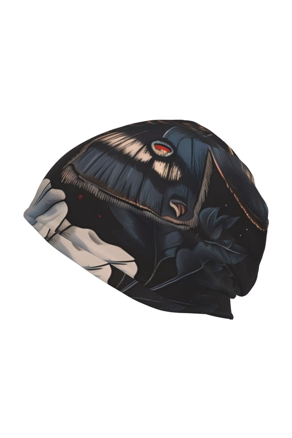 Midnight Butterfly Floral Dream Print Unisex Knit Beanie for Men Women Winter Hat,Beanies Skull Caps