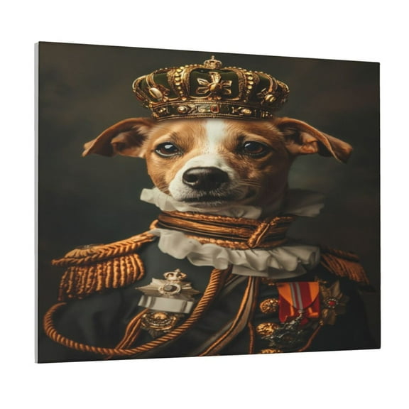 Logiee Modern Cute Dog Print Canvas Wall Art ,Art Poster,Canvas Decorative Picture,Decor Wall Pictures for Living Room Bedroom Bathroom,Ready to Hang