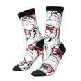 thumbnail image 1 of Logiee Monkey Print Adult Socks for Men & Women,Calf Socks, Ankle Socks,Boots Socks,Breathable Casual Sock,Unisex Crew Socks, 1 of 6