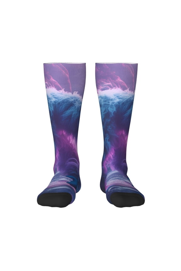 Mystical White gorilla Jungle Print Gift Stocking Stuffers,Adult Stockings,Novelty Socks,Funny Socks Birthday Running Walking Sleeping