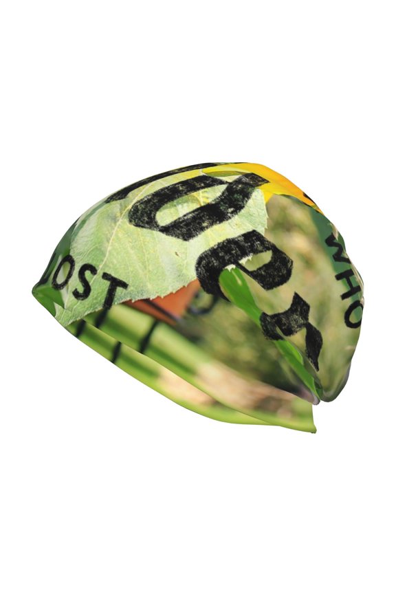 Not All Who Wander Are Lost Print Unisex Knit Beanie for Men Women Winter Hat,Beanies Skull Caps