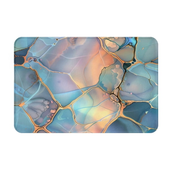Logiee Pastel Abstract Fluid Art Print Welcome Mats for Entryway,Door Mat for Front Door,Entry Mat,Doormat for Garden, Garage, Patio, Home, Porch Decor