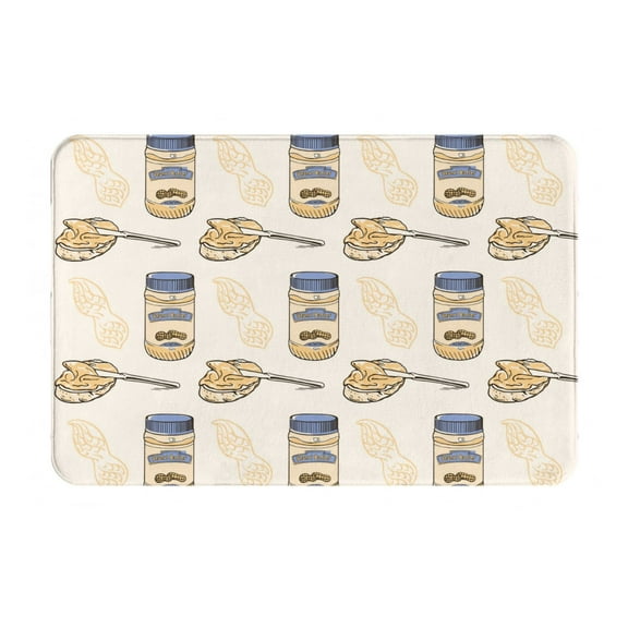 Logiee Peanuts Print Welcome Mats for Entryway,Door Mat for Front Door,Entry Mat,Doormat for Garden, Garage, Patio, Home, Porch Decor