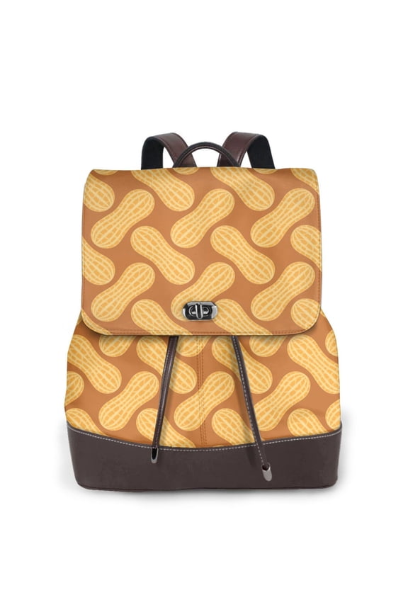 Logiee Peanuts6 Print Backpack Purse for Women,Fashion Leather Backpack Purse,Women's Leather Backpack for Work College Travel
