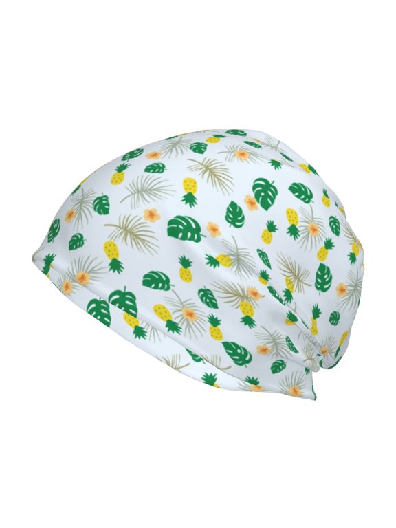 Pineapple Print Unisex Knit Beanie for Men Women Winter Hat,Beanies Skull Caps