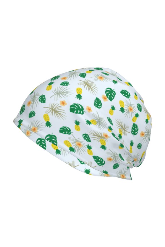 Pineapple Print Unisex Knit Beanie for Men Women Winter Hat,Beanies Skull Caps