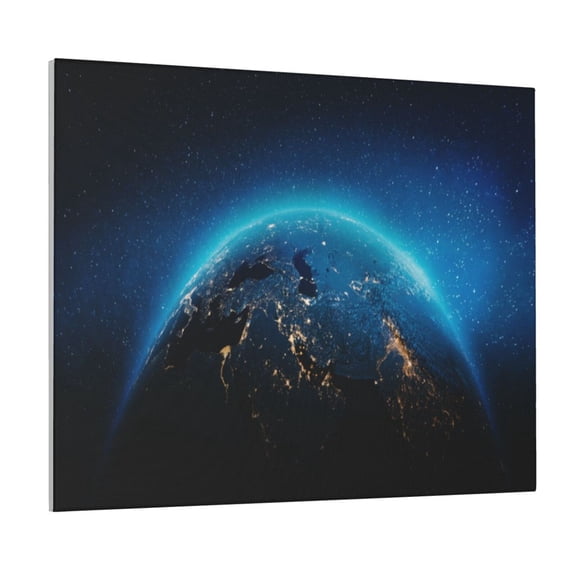 Logiee Planet Earth Print Canvas Wall Art ,Art Poster,Canvas Decorative Picture,Decor Wall Pictures for Living Room Bedroom Bathroom,Ready to Hang