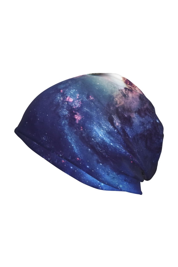 Planets Stars And Galaxies Print Unisex Knit Beanie for Men Women Winter Hat,Beanies Skull Caps