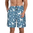 thumbnail image 1 of Logiee Poodle Dog Print Mens Swim Trunks Quick Dry Board Shorts,Breathable Hawaii Beach Shorts Swimwear Bathing Suits-3X-Large, 1 of 6