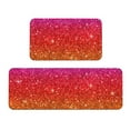 thumbnail image 1 of Logiee Rainbow Glitter Print Kitchen Mats for Floor Sets of 2,Waterproof Kitchen Rugs,Non Slip Comfort Standing Mat Rug for Home,Runner,Sink,Office,Laundry, 1 of 6