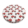 thumbnail image 1 of Logiee Red Wheeled Tractors Print Stool Covers Round,Bar Stool Covers,Watedrproof Stool Slipcover with Elastic,Stool Cushion,Round Bar Stool Seat Covers for Bar Round Chair-14 inch, 1 of 7