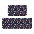 thumbnail image 1 of Logiee Retro Rabbit Flower Print Kitchen Mats for Floor Sets of 2,Waterproof Kitchen Rugs,Non Slip Comfort Standing Mat Rug for Home,Runner,Sink,Office,Laundry, 1 of 6