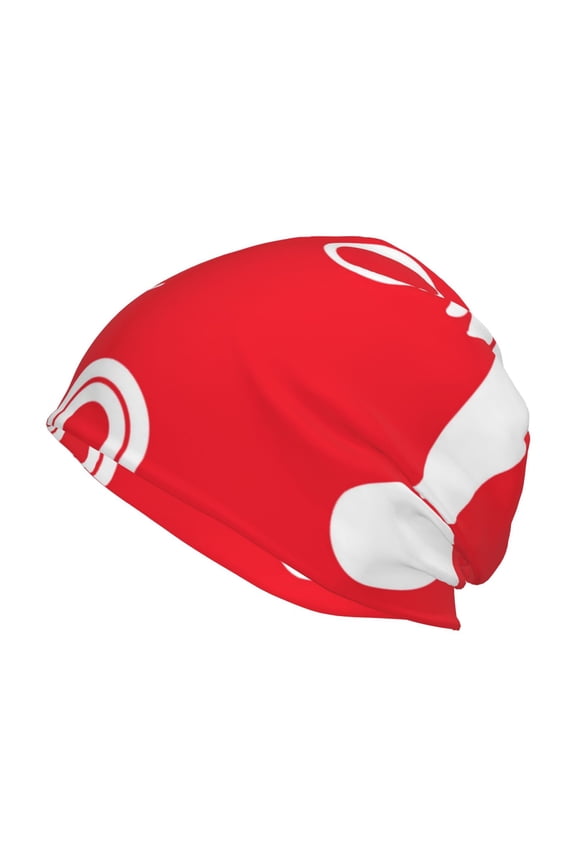 Saying Ho Ho Ho Print Unisex Knit Beanie for Men Women Winter Hat,Beanies Skull Caps