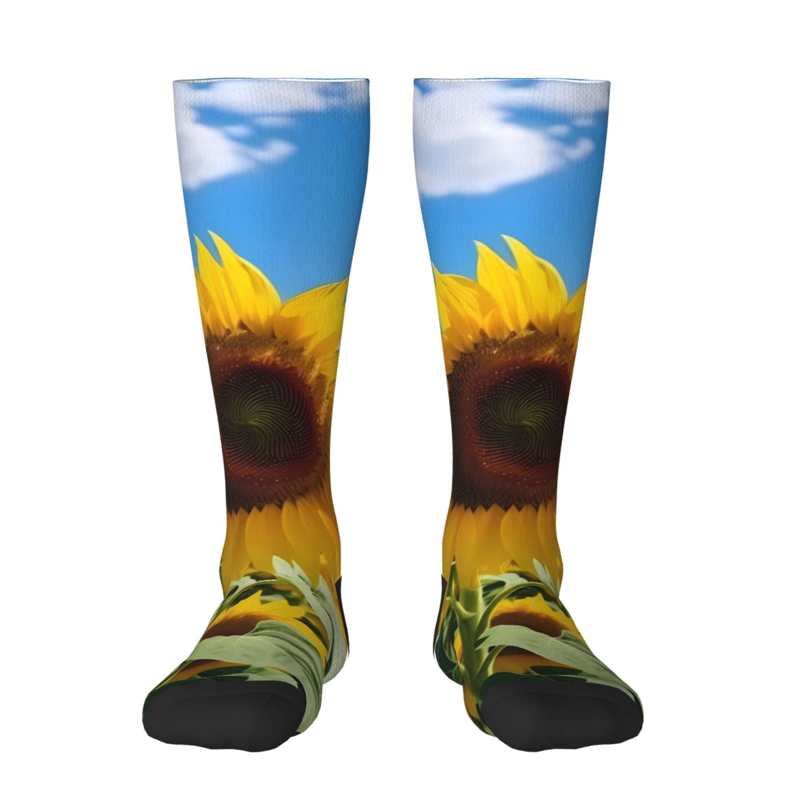 Logiee Sky Golden Sunflower Field B Print Gift Stocking Stuffers,Adult ...