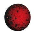 thumbnail image 1 of Logiee Spiders On The Web And Space Print Spare Tire Cover, Universal Wheel Protectors,Waterproof Dust-Proof UV Sun Wheel Tire Cover,Fit for SUV, RV, Travel Trailer, Truck-14 inch, 1 of 6