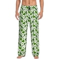 thumbnail image 1 of Logiee St. Patrick's Day Print Pajama Pants for Men,Men’s Pajama Bottoms,Mens PJ Pants with Pockets & Button Fly-XX-Large, 1 of 6