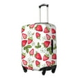 thumbnail image 1 of Logiee Strawberry1 Print Travel Luggage Cover,Suitcase Protector, Washable Elastic Suitcase Baggage Cover,Closure for Wheeled Suitcase Fit 18-32 Inch Luggage-Small, 1 of 7