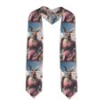 thumbnail image 1 of Logiee Stylish Kangaroo In Suit Print Unisex Adult Graduation Stole Shawl 72" Long for Academic Commencements Shawl-Sharp Corner, 1 of 7