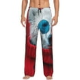thumbnail image 1 of Logiee Stylish Polar Bear Sunglasses Print Pajama Pants for Men,Men’s Pajama Bottoms,Mens PJ Pants with Pockets & Button Fly-X-Large, 1 of 6